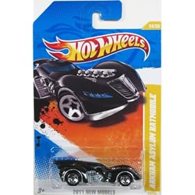 2011 HOT WHEELS NEW MODELS 24 50 ARKHAM ASYLUM BATMOBILE 24 244 by Hot Wheels