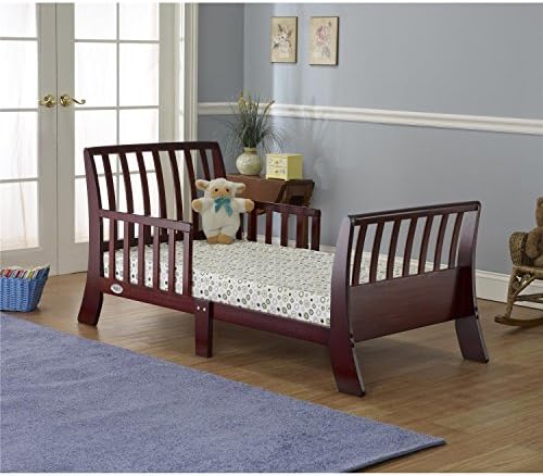 Orbelle Trading The Orbelle Open Aire Toddler Bed, Cherry
