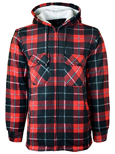 hooded lumberjack shirt