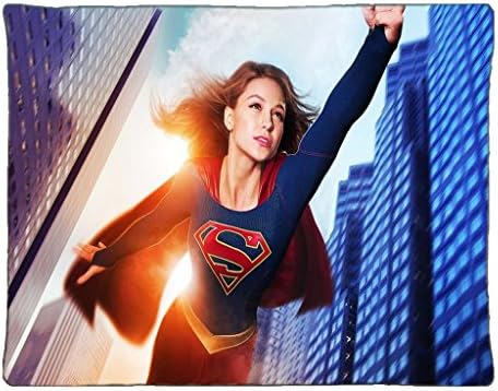 Supergirl Kara danvers Custom Zippered Rectangle Cushion Cover Pillow Cases Standard Size 20"x30" (Two sides)