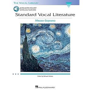 Standard Vocal Literature - An Introduction to Repertoire: Mezzo-Soprano (Vocal Library) Bk with online audio