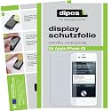 4x DIPOS Iphone 4 / 4S Displayschutzfolie Antireflex (entspiegelnd, matt) für Apple iPhone 4S - blasenfreie Anbringung, Premium Qualität jeweils 2x für die Vorderseite und die Rückseite