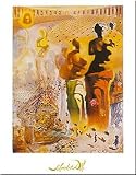 Hallucinogenic Toreador by Salvador Dali. Art Print Poster FRAME IT.. 24 inches width by 31 inches height. Highest Quality Art Poster Print