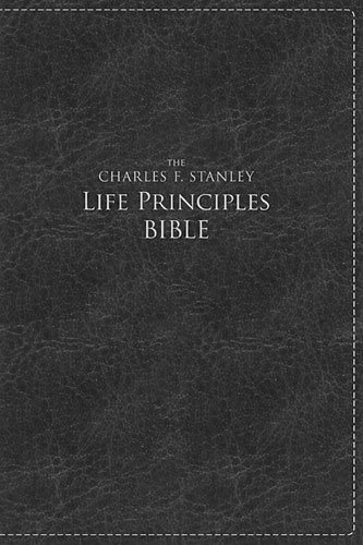 The Charles F. Stanley Life Principles Bible, NKJV: Large Print Edition by (2015-08-04)