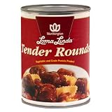 Loma Linda, Tender Rounds With Gravy, 19-Ounce