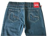 Evisu - $285 Evisu EV. Genes Women's Low Rise Boot Leg Jeans 28