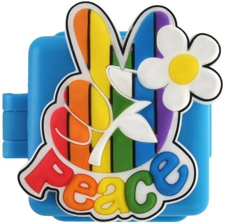 GeoPalz Kids Peace Flower Digital Tri-Axis Motivational Pedometer for Walking, Running and Earning Prizes