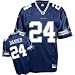 Marion Barber Reebok NFL Navy Replica Dallas Cowboys Jersey - Small