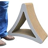 PetFusion 3-Sided Vertical Cat Scratcher and Post (Large, Warm Gray)