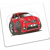 Personalised Koolart SEAT Ibiza FR Car Wooden Place Mat'