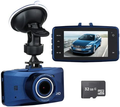HD Cam Dash Cameras For Cars 1080P Wide View , Night Vision , Car Crash Videos , G Sensor , Motion Detection , Driving Data Recorder Lane Departure Parking Monitoring (32G TF Card)