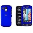 Samsung Rogue U960 Cell Phone Dark Blue Rubber Feel Protective Case Faceplate Cover + Free LiveMyLife Wristband
