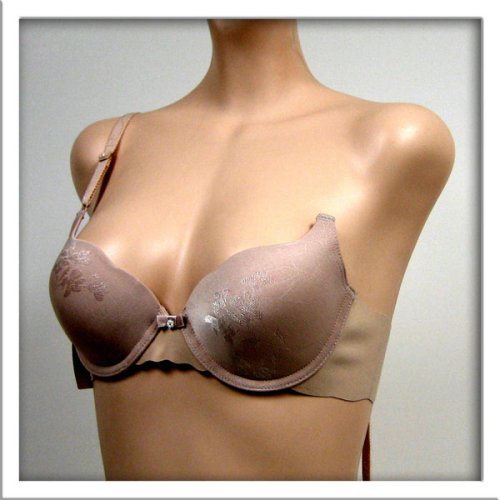 Art-Beau Lite Brown Seamless Nudy Wing Bra #2890 36AA