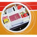 Organiseur universel rangement tiroir multi-position 5 Pieces