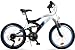 MOUNTAINBIKE 20 ZOLL MATRIX VOLLGEFEDERT 18 GANG SHIMANO KINDERFAHRRAD FARBE: RACING - BLAU