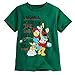Disney Boys Mickey and Friends Holiday Tee Green