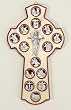 Stations of the Cross Crucifix - 12 and 1/2in. - Celtic Cross - IMPORTED FROM ITALY