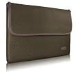Case-Mate 17" Glovez Sleeve for 17" MacBook Pro Laptop, Neoprene Interior, Perforated Nylon Exterior, Leather Accent, Mocha Brown  (67604)
