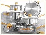 Review Lynns  / Lynns 2SF6U17M-CCM Mercury 250C - 11 Piece Cookware Set