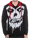 51Mo m whlL. SL160  Misfits Fiend Skull Mens Full Zip Hoodie