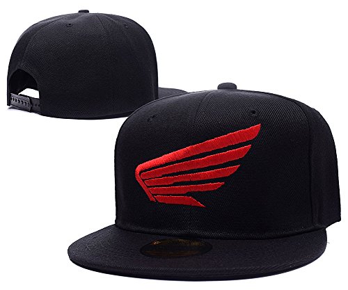 BARONL Reflective Powersport Wing Adjustable Snapback Embroidery Caps Hats