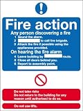 Fire Safety Sign - Fire Action Notice