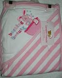 Luvable Friends Hooded Bath Candy Striped