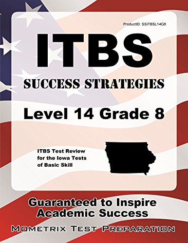 itbs success strategies level 14 grade 8 study guide itbs test review for the iowa tests of basic skills