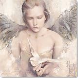 Elvira Amrhein - Rêverie d´ange Erotik, Akt Kunstdruck - Grösse 30x30 cm
