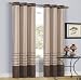 BlowoutBedding - CS. Mocha Grommet Window Curtain Panel 40x84