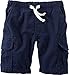 Carters Toddler Boys Cargo Shorts 2T Navy blue