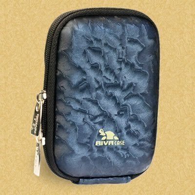 RivaCase 7022 (PU) Hardcase f&uuml;r Digitalkamera dunkelblau (gl&auml;nzende Welle) Preisvergleich