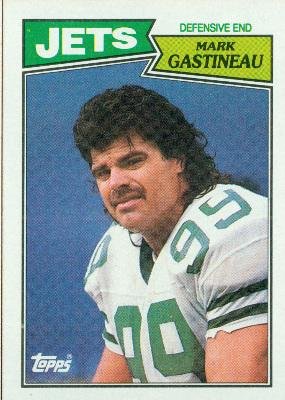 1987 Topps #135 Mark Gastineau - New York Jets (Football Cards)