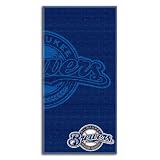 MLB Milwaukee Brewers Fiber Reactive Beach Towel