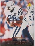 95 Pinnacle Football Cards Marshall Faulk Card #86