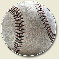 Baseball Auto Coaster, Single Coaster for Your Car