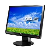 Asus VH196D 48,3 cm (19 Zoll) Widescreen TFT-Monitor, VGA (Kontrast dyn. 5000:1, 5ms Reaktionszeit) schwarz