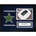 TX Stadium Aerial Shot Turf Collage