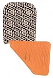 Maclaren Reversible Stroller Liner - Yokes-Black/Flame Orange