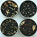 Heavenly Tea Leaves Organic Flavored Black Tea Sampler - 4 Bestselling Cans - Approximately 25 Servings of Tea Per Can