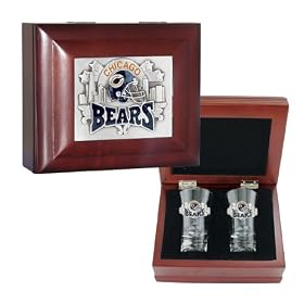 NFL Bears Flared Team Shooters Collector Box