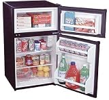 Summit CP35B 2.9 cu. ft. Compact Refrigerator with Manual Defrost, Dual Evaporator, Interior Light and Adjustable Thermostat: Black