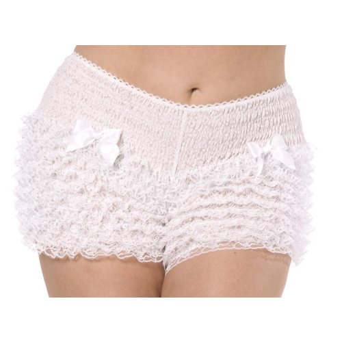Bijou Boutique Ruffled Pantaloons - White