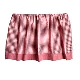 Tadpoles Basics Crib Skirt - Red by Tadpoles Basics