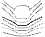 BikeMaster Handlebars - Clubman Bend - Chrome 110540