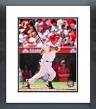 Kendry Morales LA Angels 2012 Action Framed Picture 8x10