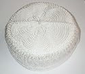 Embroidered Kufi Kofi Hat - Available in Black or White