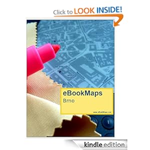 Map of Brno, Czech Republic (Maps of Czech Republic)