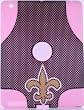 Black Gold White Fleur De Lis w/Pink Inner Box for iPad 2 Hard Protective Case
