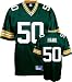 A.J. Hawk Reebok NFL Green Premier Green Bay Packers Jersey - Large